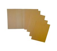 Pack of 5 9x7" Kraft Paper Exercise Book Covers by Janrax