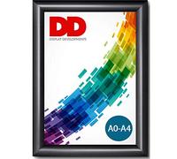 Pack of 5 A3 Black Snap Frames 25mm Profile 297 x 420mm Mitred Corner