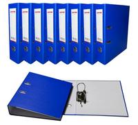 Pack Of 5 A4 Blue Paperbacked Lever Arch Files By Janrax