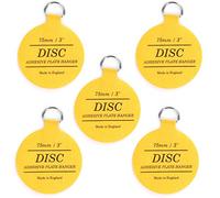 Pack of 5 Adhesive 75mm/3" Disc Plate Hangers