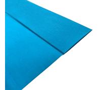 Pack of 5 Blue Crepe Paper Sheets 50cm x 2m 17GSM 35% Stretch Craft Paper