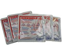 Pack of 5 Burnshield Emergency Strile Burn Dressing 10x10cm