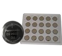 Pack of 5 button cell batteries CR 2032, Panasonic (BP5)