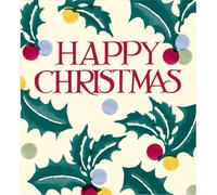 Pack Of 5 Charity Christmas Cards Holly Emma Bridgewater Multiple Charities - Seasonal Collection - By Emma Bridgewater - Vibrant Designs, Marie Curie, Heartfelt Messages, Supports Charities, Age UK