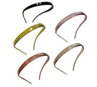 Pack of 5 Comb Hairbands for Women Stylish Hair Bands Fashionable Headbands Elegant Hair Hoop for Daily Wear