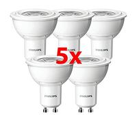 Pack of 5 CorePro LED Spotlight 4 W GU10 230 V/36 ° 830 3000 Kelvin - PHILIPS