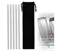Pack of 5 Dishwasher Inserts Compatible with Soda Bottles, Dishwasher Insert, Universal Bottle Stand, for Common Dishwasher Dish Rack, 27 cm