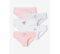Pack of 5 Disney® Animals Briefs for Children pale pink