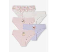 Pack of 5 Disney® Princess Briefs for Girls pale pink