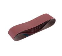 Pack Of 5 Draper 100 x 915mm 180 Grit Cloth Sanding Belt