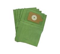 Pack of 5 Dust Bags For Numatic Henry Hoover Vacuum Cleaner Green