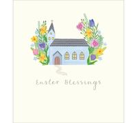 Pack Of 5 Easter Blessings Divine Bloom Contemporary Pack Of Greeting Cards
