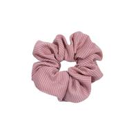 Pack of 5 fashion hair bands, elastic hair rings, hair bands suitable for women and women, ponytail holder, braid scrunchies, hair accessory accessories, rubber bands, B, dark pink