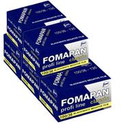 Pack of 5 FOMAPAN CLASSIC 100 ASA 135/36 Black/White Film 35 mm