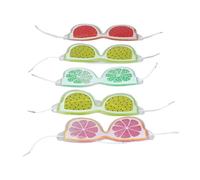 Pack of 5 Gel Eye Pads Cold Warm Gel Eye Pads Reduce Fatigue, Puffiness, Dark Circles for Eyes, Relaxation