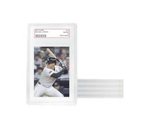 Pack of 5 Graded Card Case Bumper Guards Compatible with 35 pt PSA Graded Cards Includes 5 Graded Card Storage Display Sleeve Protectors (Clear)