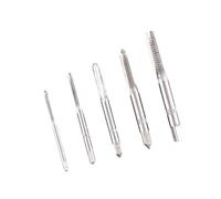 Pack Of 5 Heat Treated Hand Taps Durability Thread Cutting Tool 3mm To 8mm Size Compatible For Aluminum Copper Iron Precise Thread Cutting Tool