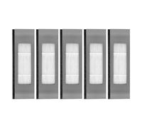 Pack of 5 HEPA Filters for Vacuum Cleaner Robot with 5 Replacement Sponge, Reusable Vacuum Cleaner Replacement Parts for Deebot Ozmo 920, 950, T8 AIVI, Max T9, T5 N5, N7, N8, N8 pro plus, DX55, DX93,