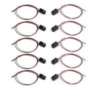 Pack of 5 Infrared Break Beam Sensors for Motion Detection and Measurement in Microcontroller Projects and Industrial Controls