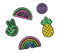Crocs Unisex's LED Fun 5 Pack Shoe Charms, One Size