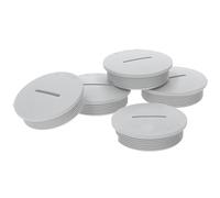 Pack of 5 Kalitec G4532210 M32 Blanking Plugs Plastic Round Light Grey I 40 mm Diameter I M32 Blanking Plug Set I Dust and Waterproof I IP65