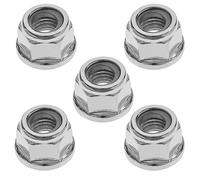 Pack of 5 Left Thread Brush Blade Bolt Nut M12 x 1.5 Compatible with Stihl FS300 FS350 FS400 FS450 FS480 Lawn Mower Accessories for Outdoor Power Tools