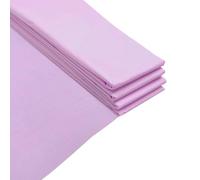 Pack of 5 Light Purple Crepe Paper Sheets 50cm x 2m 17GSM 35% Stretch Craft Paper