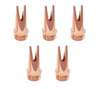 Pack of 5 Lightweight Welding Nozzle Handheld for Head Part Copper Replacement Welding Accessories Copper