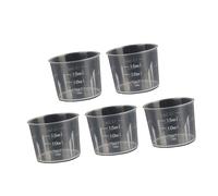 Pack of 5 Liquid Measuring Cup Clear Kitchen Cup Clear Laboratory Cylinder for Kitchen Cooking Tool Liquid Container