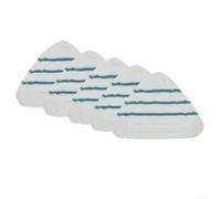 Pack of 5 Microfiber Replacement Pads for True&Tidy STM-500 & STM-700A Steam Mops, Compatible Steam Cleaner Accessories for Thorough Cleaning
