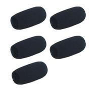 Pack of 5 Microphone Sponges Covers Advanced Winds Foam Reduction Durability Design for Panel Discussions Speech Systems Professional Microphone Guard Sponges
