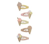 Pack of 5 Mini Ice Cream Bars Gold one size