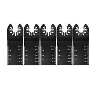 Pack of 5 Multitool Saw Blades Accessories, Wood Metal Plastic Multimaster Saw Blades Multifunctional Tool Oscillating Accessories Universal Quick Release for Bosch Fein Multimaster Multitalent