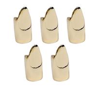 Pack Of 5 Nails Rings Exaggerated Personality Manicure Alloy Texture For Halloween Cosplay And Parties Adjustable Open Finger