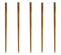 Pack of 5 Natural Raw Wood Pokers - Small Size - 113mm, and GetInStyle Shop Enevelope
