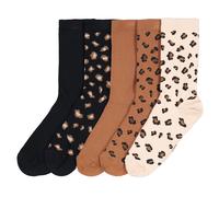 Pack of 5 Pairs of Socks Animal Print