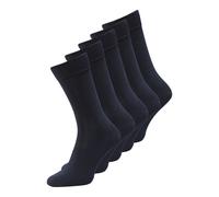 Pack of 5 Pairs of Socks in Cotton Mix Black