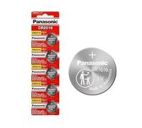 Pack of 5 Panasonic Watch Battery Button cell CR1616 3V