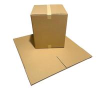 Pack of 5 Postal Mail Packaging Storage Cartons - Double Wall Cardboard Boxes - 18" x 18" x 20" / 450mm x 450mm x 500mm