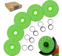 Pack of 5 Premium 10.5 cm Diamond Grinding Wheel for Angle Grinder - Ultra Thin, Chip-free and Versatile for Cutting Tiles, Marble and Glass