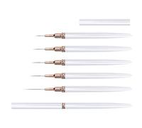 Pack Of 5 Professional Nails Art Brushes Set MultiFunctional Tip Painting Brush For Intricate Designs Precise Detailing Nail Art Brushes For Painting And Detailing