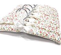 Pack of 5 Quality Padded Clothes Hangers ~ Several Patterns to choose from ... (Beatrice)
