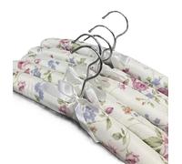 Pack of 5 Quality Padded Clothes Hangers ~ Several Patterns to choose from ... (Elegance)