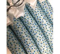 Pack of 5 Quality Padded Clothes Hangers ~ Several Patterns to choose from ... (Felicity Blue)