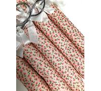 Pack of 5 Quality Padded Clothes Hangers ~ Several Patterns to choose from ... (Pink)
