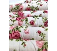 Pack of 5 Quality Padded Clothes Hangers ~ Several Patterns to choose from ... (Rose)