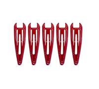 Pack Of 5 Red Devil Hair Clips Unique Design For Stylish Women And Girls For Parties And Celebrations