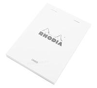 [Pack of 5] Rhodia White Pocket A6 Lined 80 Sheet Notepads