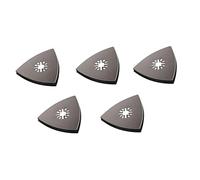 Pack of 5 Sandpaper Practical Triangular Sanding Pads Sanding Disc Polishing Disc 8 x 8 cm / 3 15 x 3 15 mm