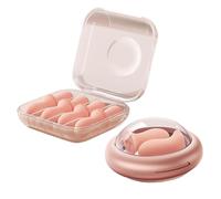 Pack of 5 Sleep Earplugs - Quiet Noise Blocking, Unobtrusive Hearing Protection with Free Tank Case, Comfortable, Relaxed Night Aid for Students Traveling at the Concert